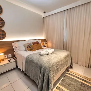Apartamento Flat Luxo Oasis Do Mana 350m Da Praia, Polo Aquatico-2qts, 2gar, Pôrto das Galinhas